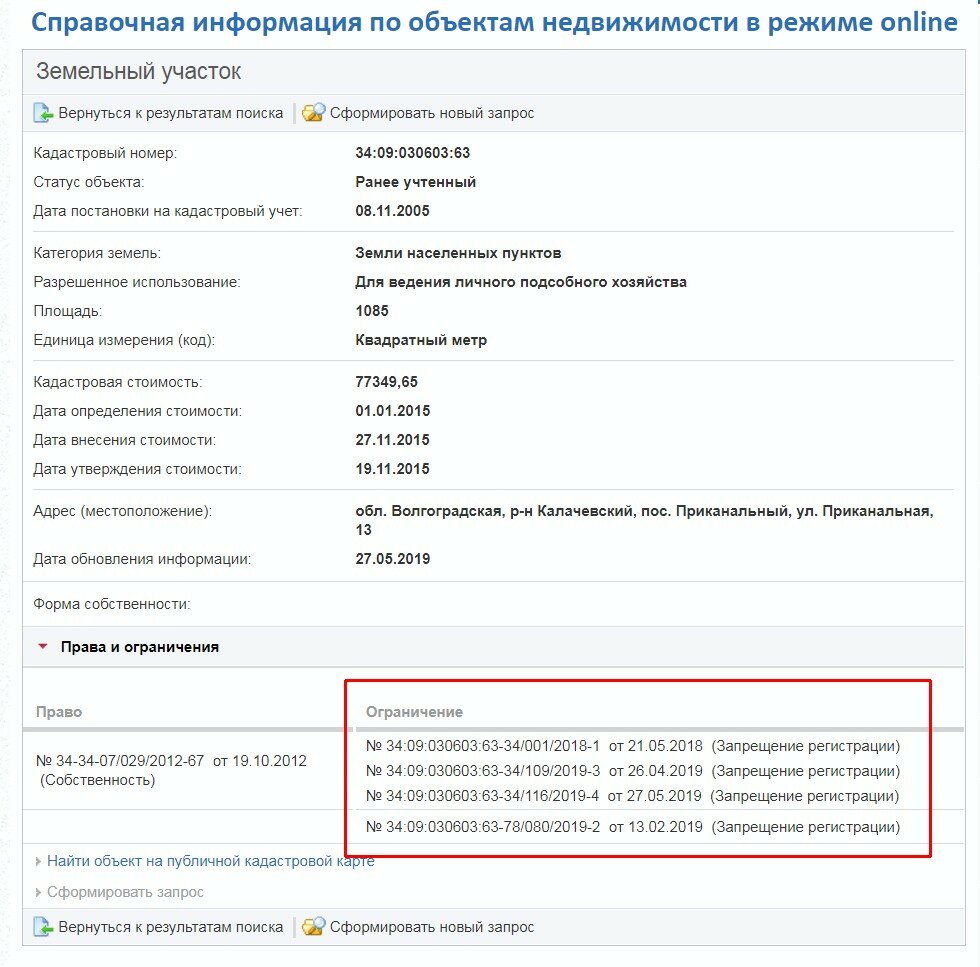 Росреестр справочная информация по объектам недвижимости по адресу бесплатно карта онлайн