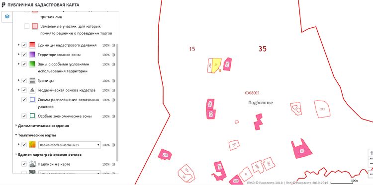 Кадастровая карта омской области официальный сайт