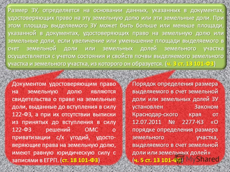 Выдел земельного участка из земель сельскохозяйственного назначения. Правила определения земельной доли. Выдел сельскохозяйственных долей.