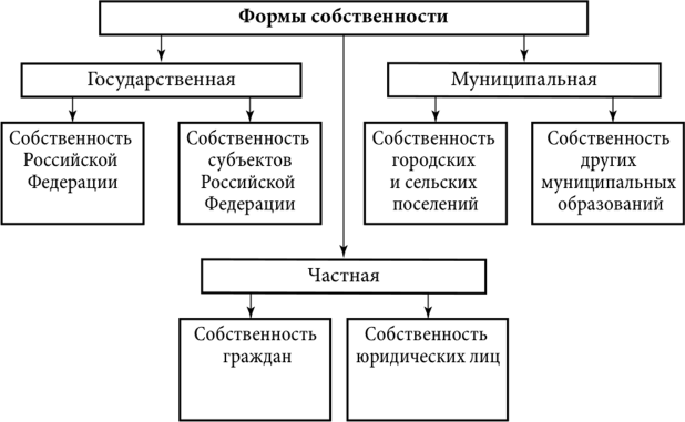 Собственность граждан общая государственная схема